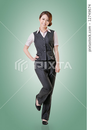 Asian business woman 12749674