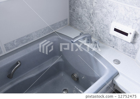 Stock Photo: bath, bath tub, bathtub