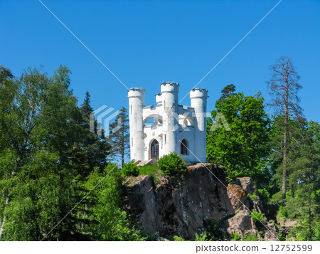 Castle on the rock in Monrepo park Castle on the rock in Monrepo park 12752599