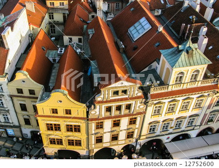 View on roofs in Prague 12752600