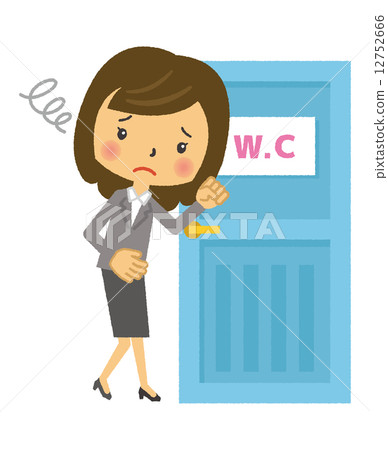Women in the bathroom 12752666