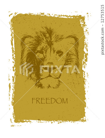 lion head. hand drawn. vector illustration lion head. hand drawn. vector illustration 12753515