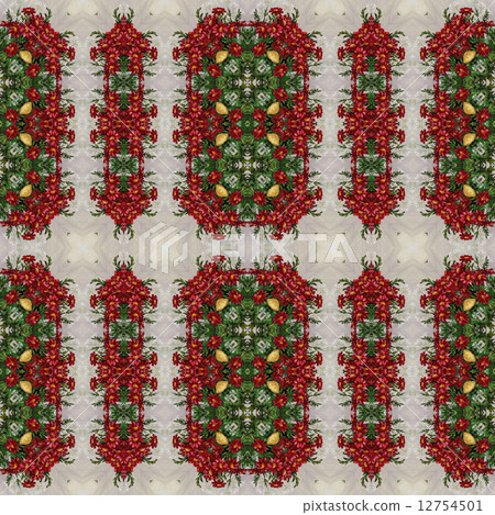 Seamless floral pattern, oil painting Seamless floral pattern, oil painting 12754501