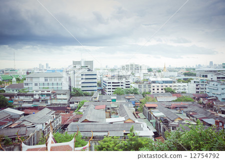 Panorama of Bangkok, Thailand 12754792