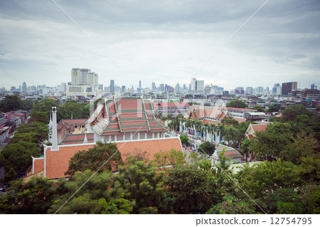 Panorama of Bangkok, Thailand 12754795
