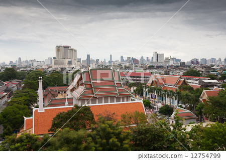 Panorama of Bangkok, Thailand 12754799