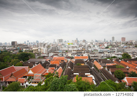 Panorama of Bangkok, Thailand Panorama of Bangkok, Thailand 12754802