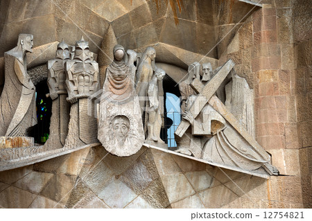 Sagrada Familia - Barcelona Spain Sagrada Familia - Barcelona Spain 12754821