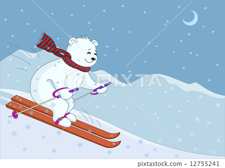 Teddy bear skies in mountains night Teddy bear skies in mountains night 12755241