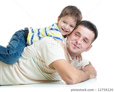 father and kid child boy father and kid child boy 12756120