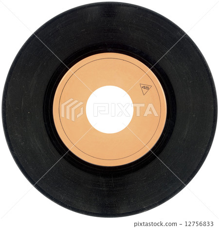 45rpm Vinyl record cutout 45rpm Vinyl record cutout 12756833