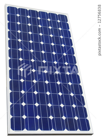 Photovoltaic Solar Cell Cutout 12756838