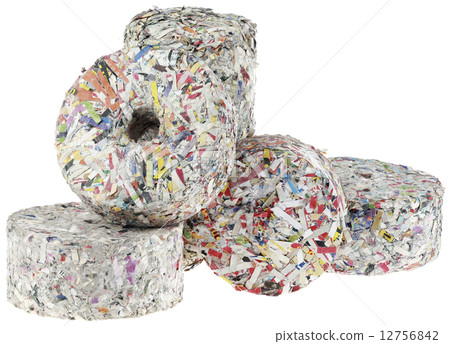 Paper Briquette Cutout 12756842