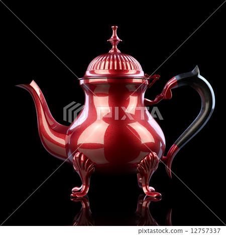 vintage metal coffee pot