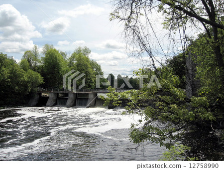 Rideau River Manotick dam 2008 12758990