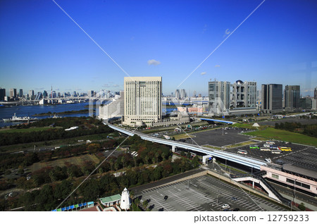 台場的建築物 台場的建築物 12759233