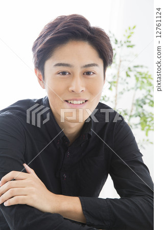 Portrait Young man Portrait Young man 12761124
