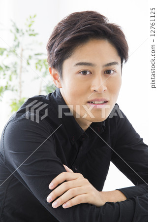Portrait Young man Portrait Young man 12761125