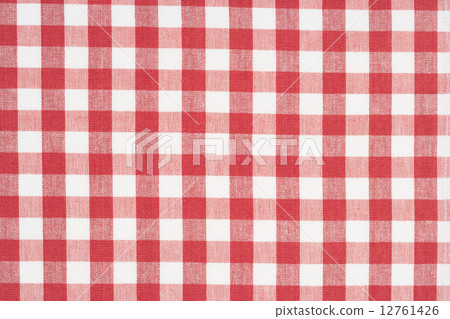 Gingham check cloth 12761426