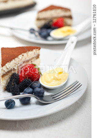 tiramisu dessert with berries and cream tiramisu dessert with berries and cream 12761810