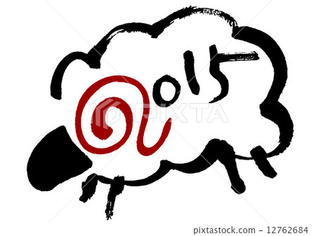 Sheep_ Emoji character 12762684