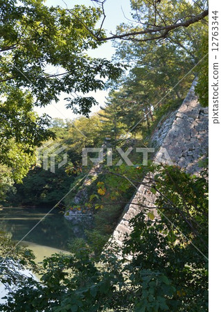 伊賀上野城堡在初秋 伊賀上野城堡在初秋 12763344