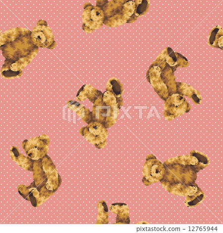 美麗的熊圖案 美麗的熊圖案 12765944