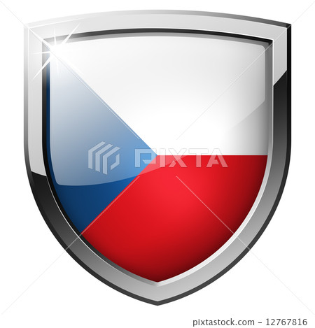 Czech Republic Shield - Stock Illustration [12767816] - PIXTA