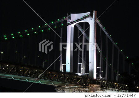 Lighted-up Rainbow Bridge 12771447