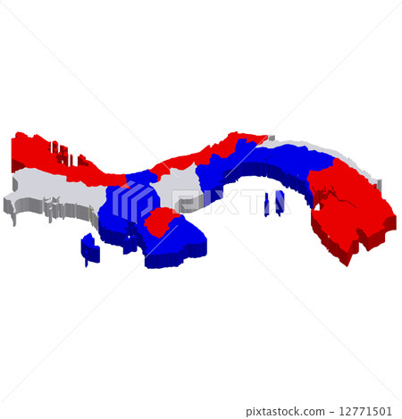 Panama map country 12771501