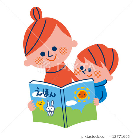 Story reading a picture book 12771665