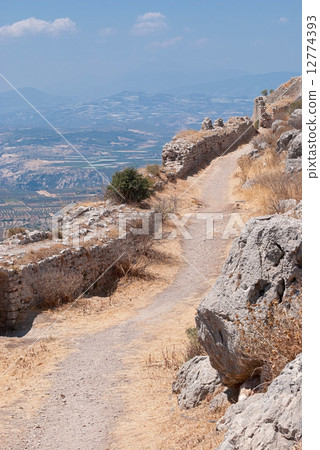 Street of Ancient Corinth. 12774393