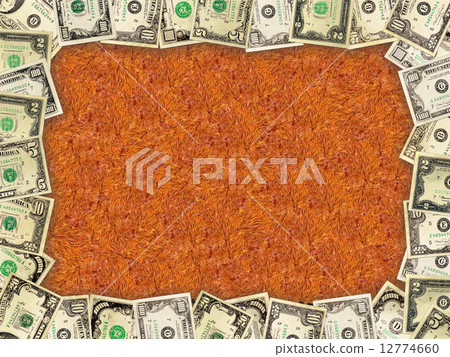 Frame from the dollars and autumn leaves 12774660