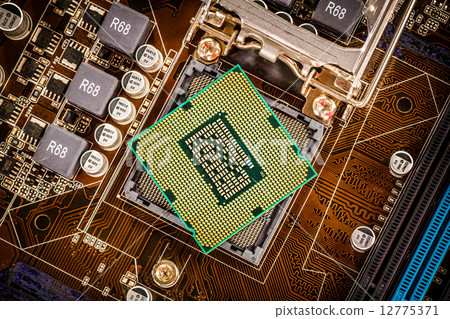Modern processor and motherboard Modern processor and motherboard 12775371