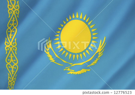 Flag of Kazakhstan - Kazakh Flag 12776523