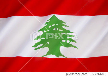 Flag of Lebanon 12776689