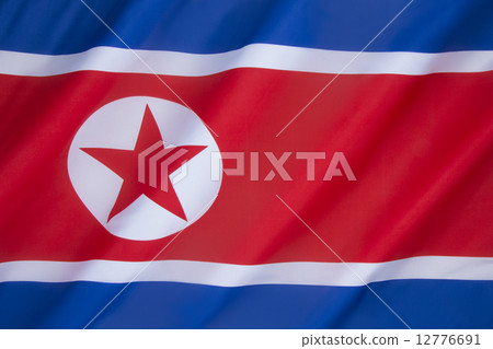 Flag of North Korea 12776691