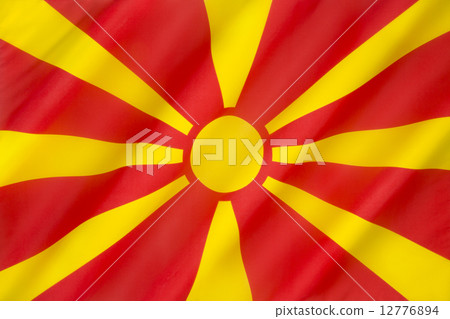 Flag of the Republic of Macedonia 12776894