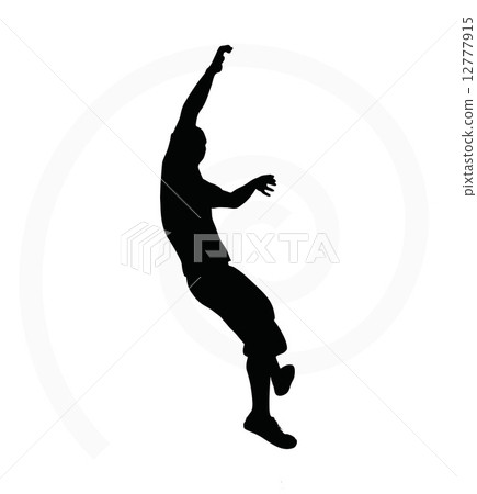 illustration of senior climber man 12777915