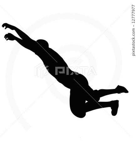 man silhouette isolated on white background man silhouette isolated on white background 12777977