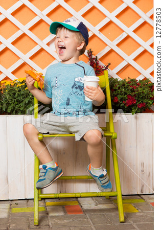 Young little and cute boy Young little and cute boy 12778503