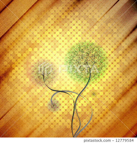 Abstract cardboard texture background with flower vector Abstract cardboard texture background with flower vector 12779584