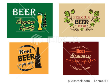 Beer advertising posters 12780015