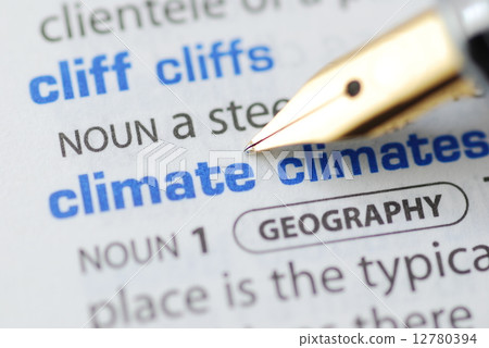 Climate - Dictionary Series Climate - Dictionary Series 12780394