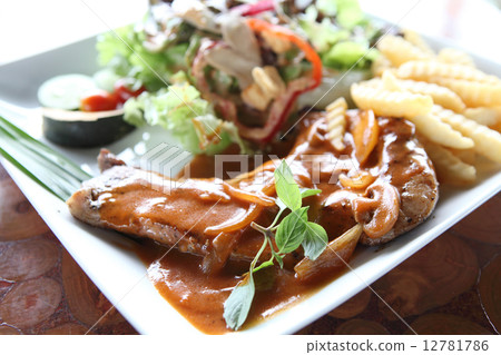 Grilled Porkchop 12781786