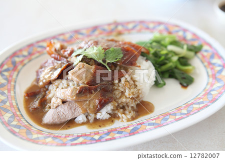 roast duck over rice roast duck over rice 12782007