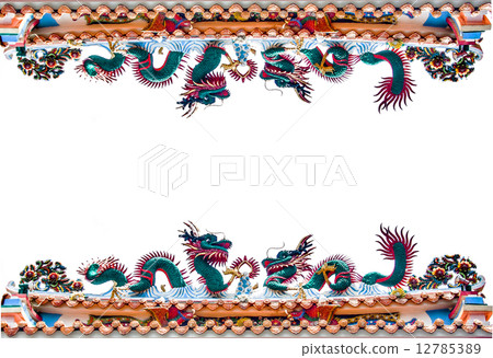 drogon figure for frame or border in chinese style drogon figure for frame or border in chinese style 12785389