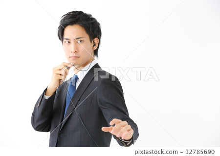 安全·男性商人 12785690