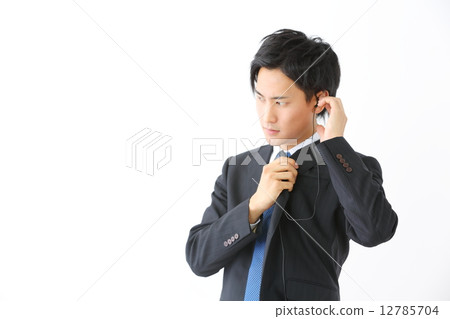 安全·男性商人 12785704