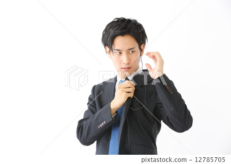 安全·男性商人 12785705